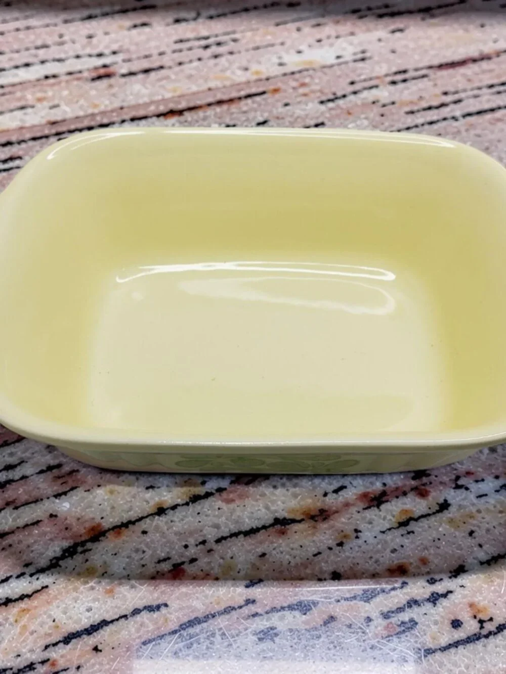vintage 1983 platzgraff ftda 16oz oven/microwave stoneware casserole dish